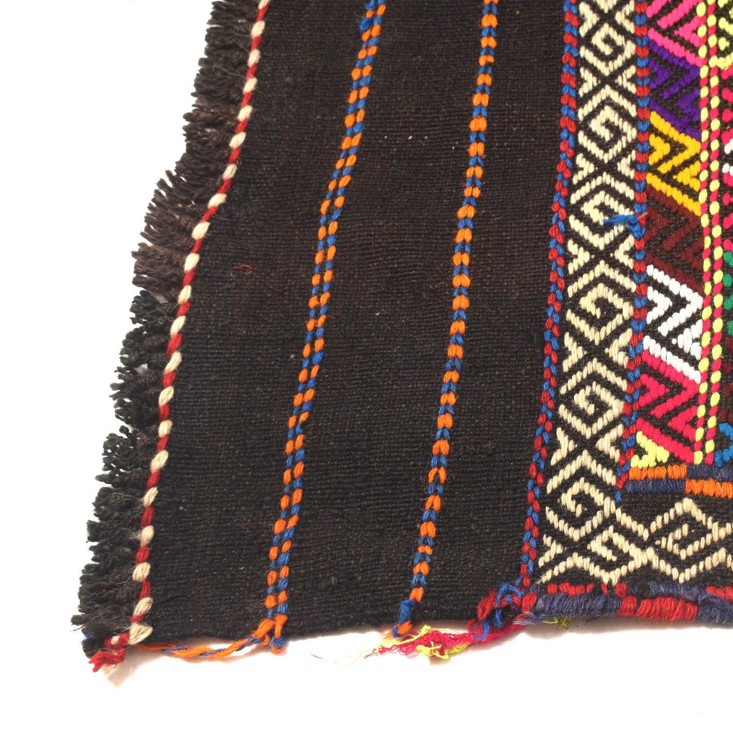 Flatweave Kilim Runner 2' 7" x 10' 10" (ft) - No. W17139