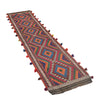 Flatweave Kilim Runner 2' 1" x 8' 11" (ft) - No. W17141