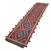 Flatweave Kilim Runner 2' 1" x 8' 11" (ft) - No. W17141