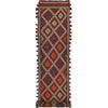 Flatweave Kilim Runner 2' 3" x 10' 10" (ft) - No. W17147