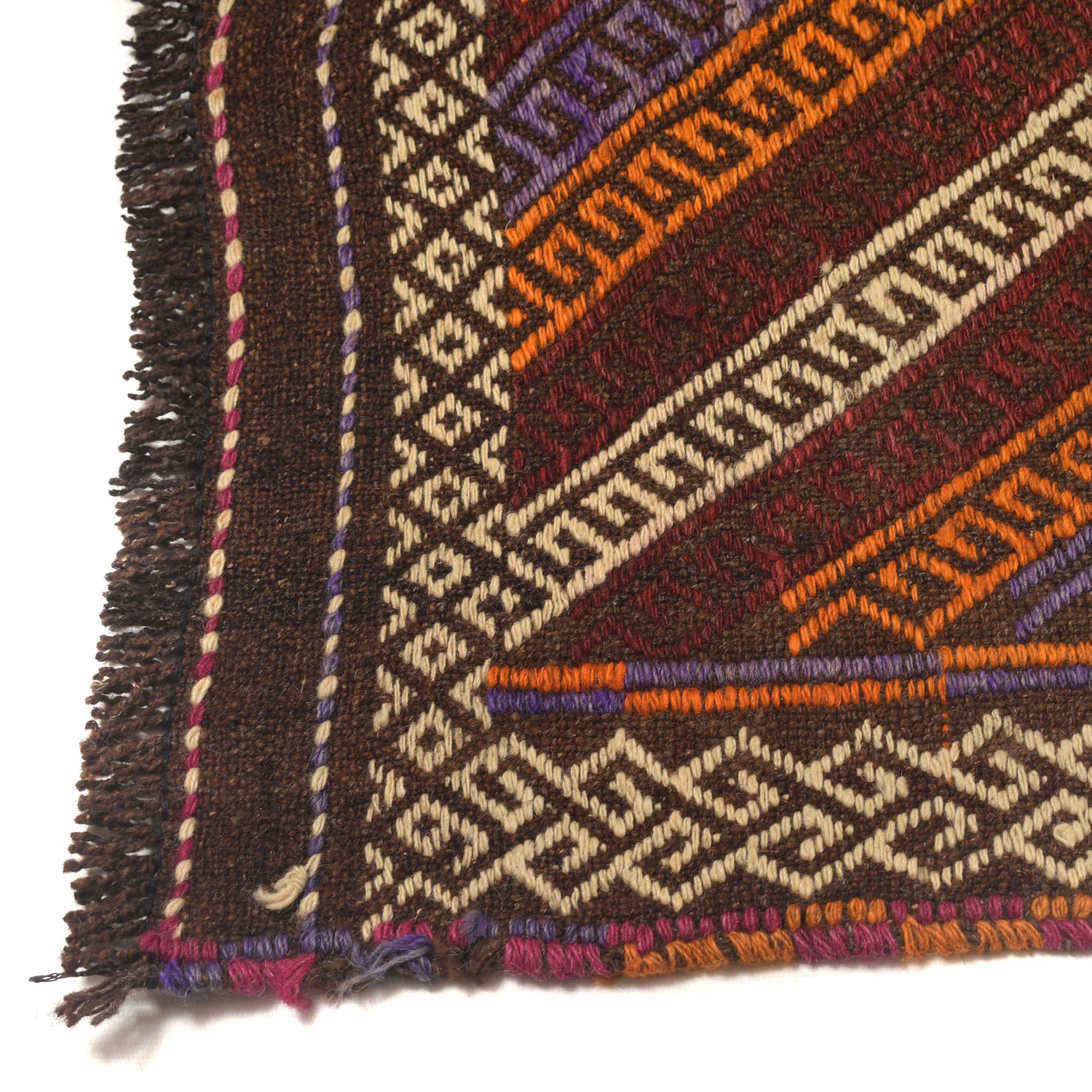 Hand Knotted Suzuni Kilim Runner 2' 4" x 9' 3" (ft) - No. W17151