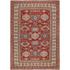 Red Color Kazak Rug 6' 4 x 9' 5 (ft) - No. W17160