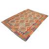 Handmade Vegetable Kilim 5' 0 x 6' 5 (ft) - No. W17276