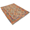 Handmade Vegetable Kilim 5' 0 x 6' 5 (ft) - No. W17276