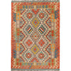 Handmade Vegetable Kilim 3' 4  x 5' 1 (ft) - No. W17462