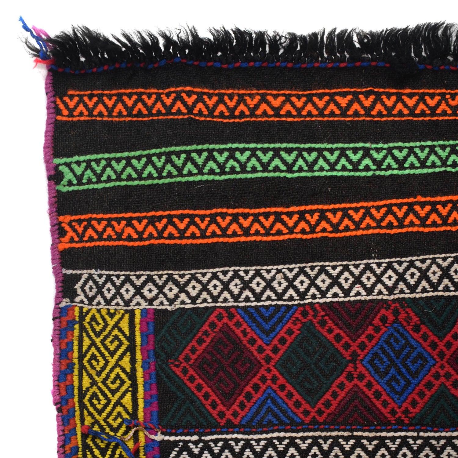 Handmade Suzani Kilim Runner 2' 4" x 8' 2" (ft) - No. W17680