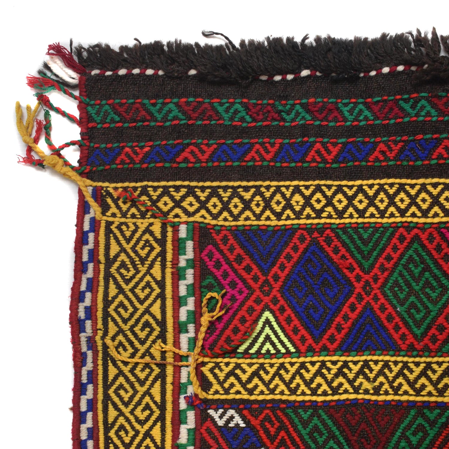 Flatweave Dhurrie Runner 2' 5" x 9' 1" (ft) - No. W17682