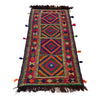 Handmade Suzani Kilim Runner 1' 11" x 4' 11" (ft) - No. W17684