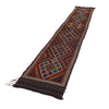 Flatweave Kilim Runner 2' 2" x 11' 8" (ft) - No. W17686