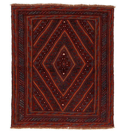 Small Square Rug 3' 6 x 4' 1 (ft) - No. W17921