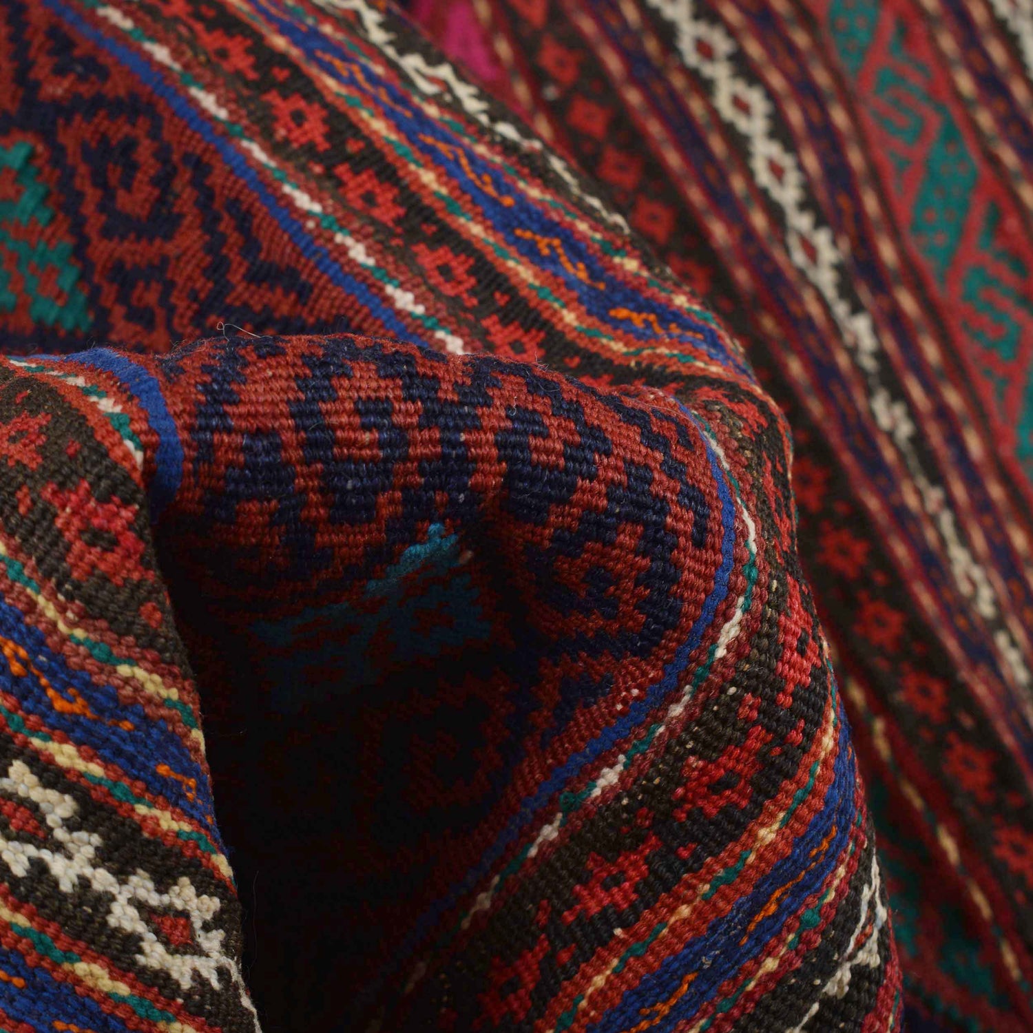 Entryway Flatweave Kilim 4' 2" x 6' 7" (ft) - No. W17961