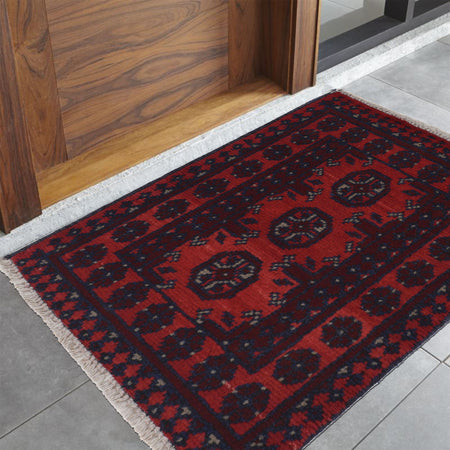 Handmade Doormats 1' 7" x 2' 1" (ft) - No. W27142