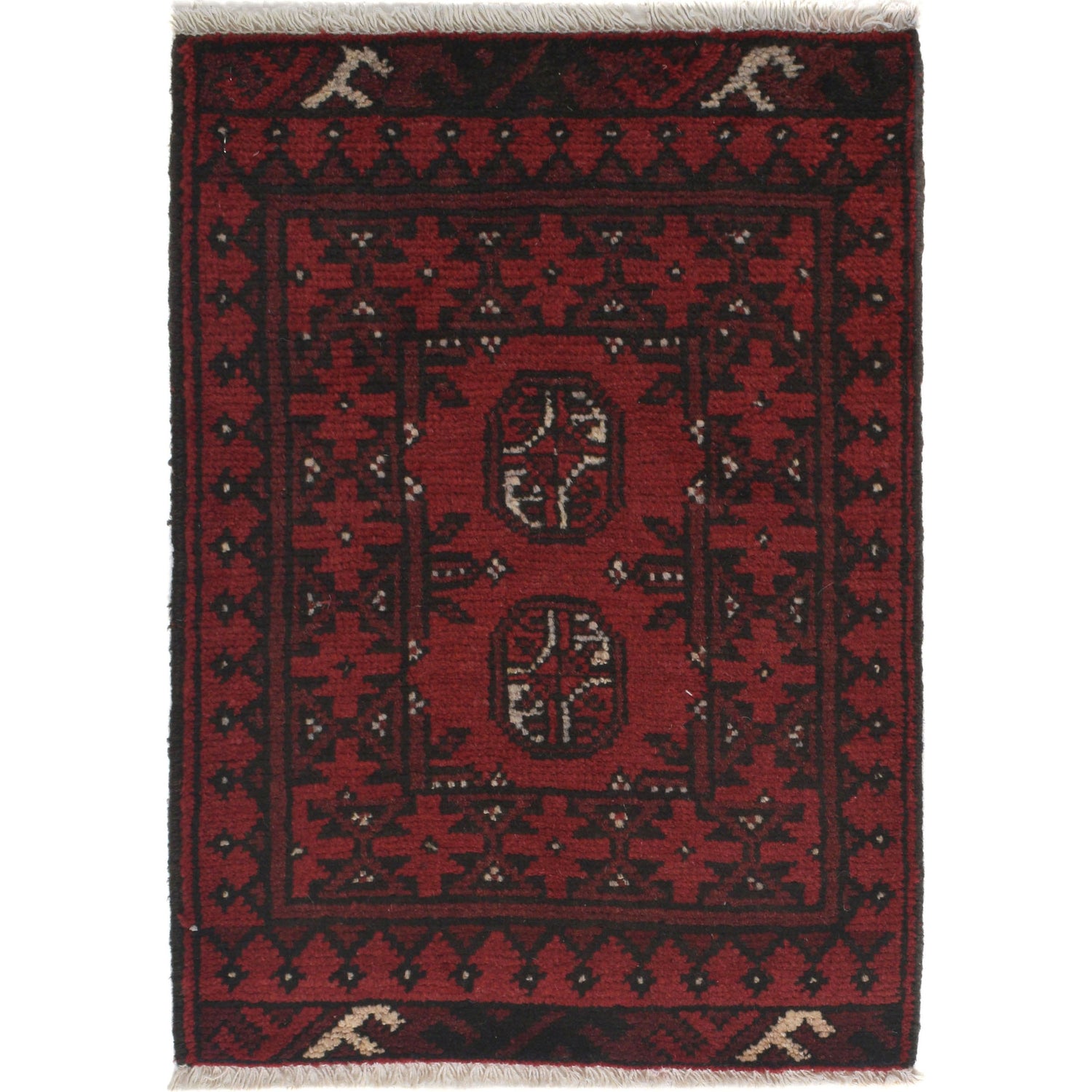 Handmade Mat 1' 7" x 2' 2" (ft) - No. W27161