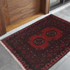 Handmade Floor Mat 1' 8" x 2' 5" (ft) - No. W27172