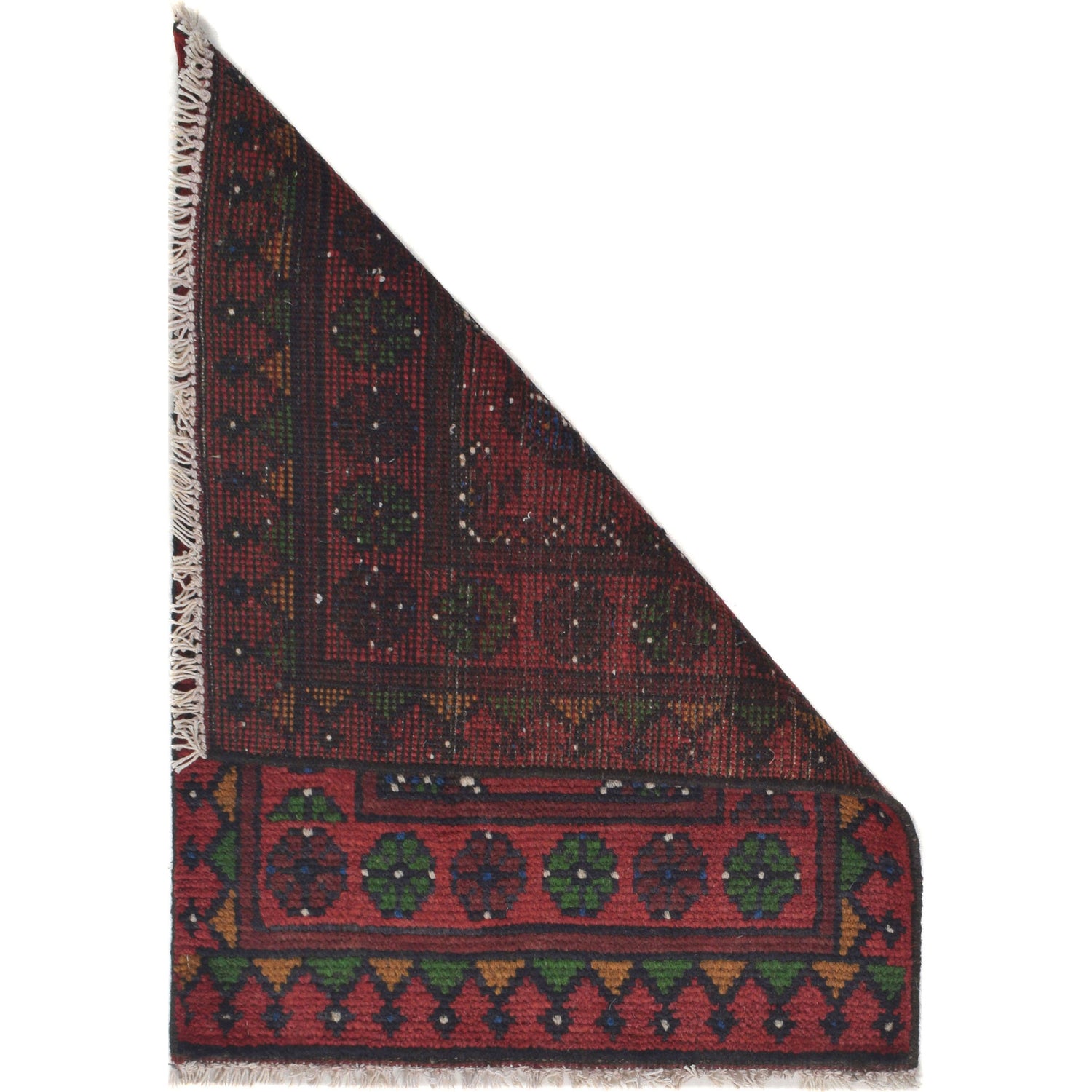 Handmade Floor Mat 1' 7" x 2' 3" (ft) - No. W27236