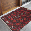 Handmade Door Mat 1' 7" x 2' 2" (ft) - No. W27256