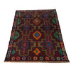 Traditional Baloch Rug 4' 4" x 6' 1" (ft) - No. W27276