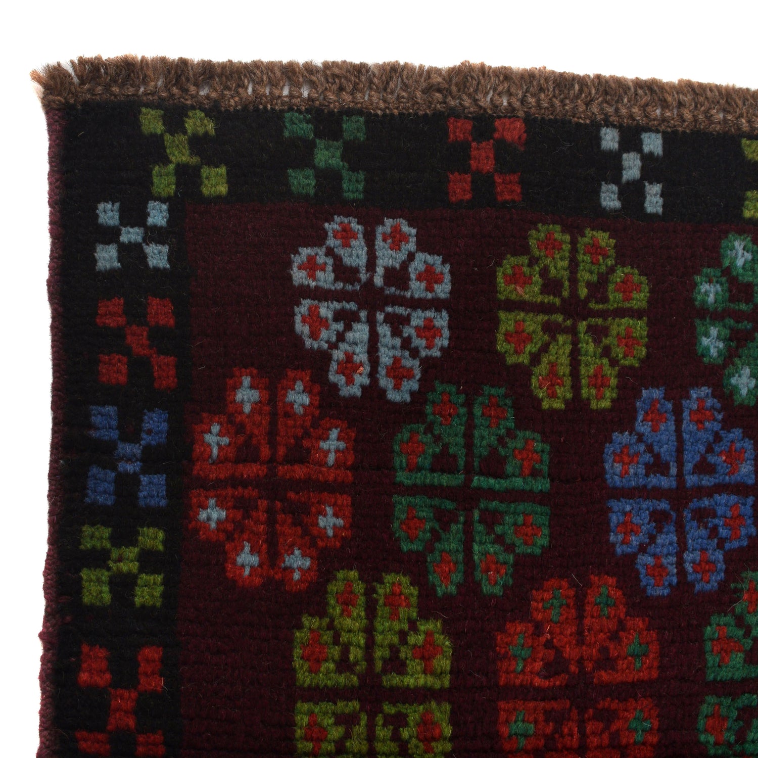 Traditional Baloch Rug 4' 0" x 5' 7" (ft) - No. W27278