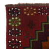 Maroon Color Baluchi Rug 4' x 6' 6" (ft) - No. W27280