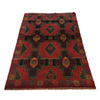 Hand Knotted Baluchi Rug 3' 11" x 6' 3" (ft) - No. W27286