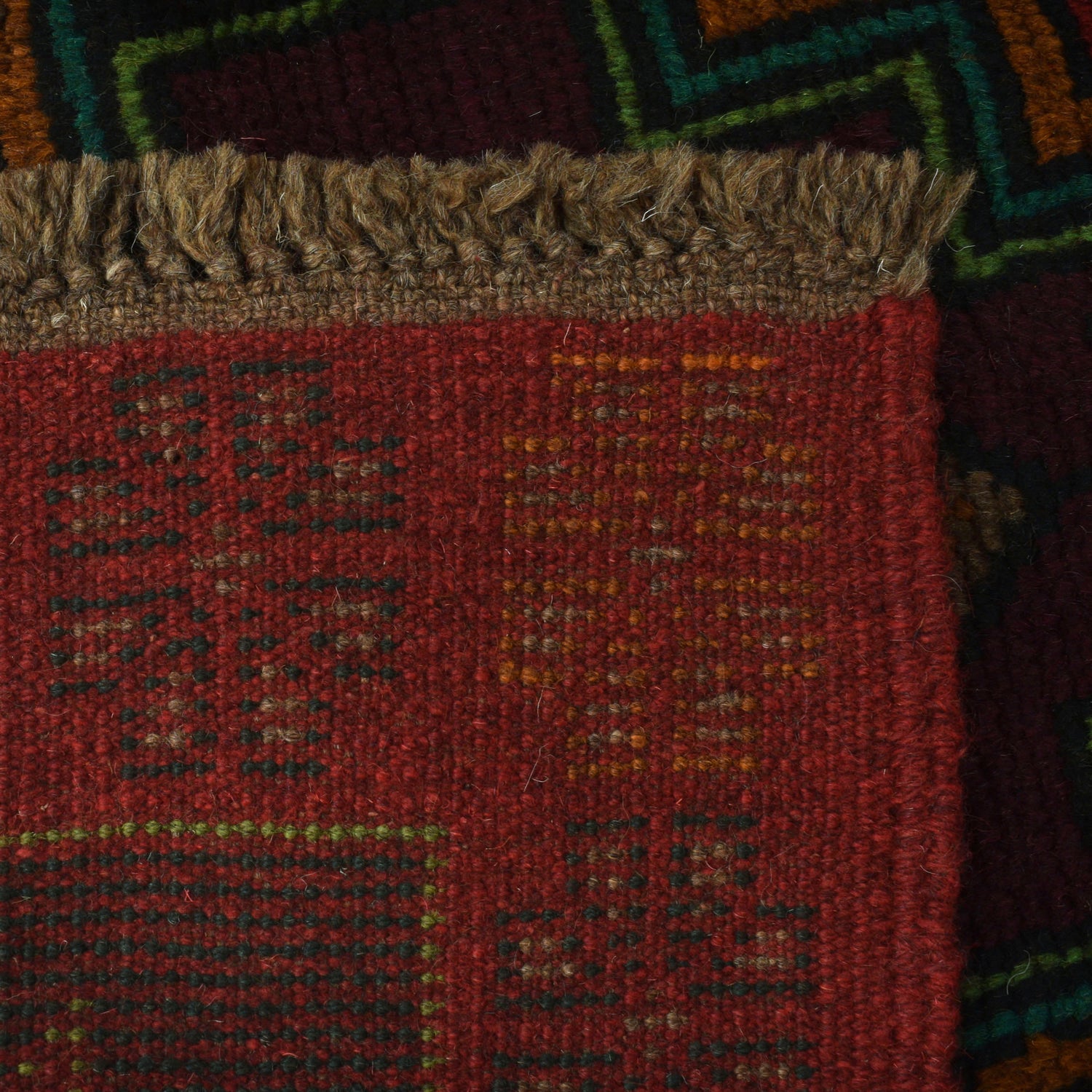 Hand Knotted Baluchi Rug 3' 11" x 6' 3" (ft) - No. W27286