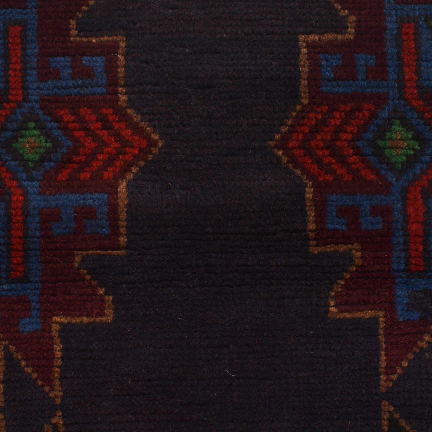 Dark Blue Baluchi Rug 4' 2" x 6' 6" (ft) - No. W27289