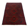 Maroon Baluchi Rug 3' 10" x 5' 10" (ft) - No. W27291