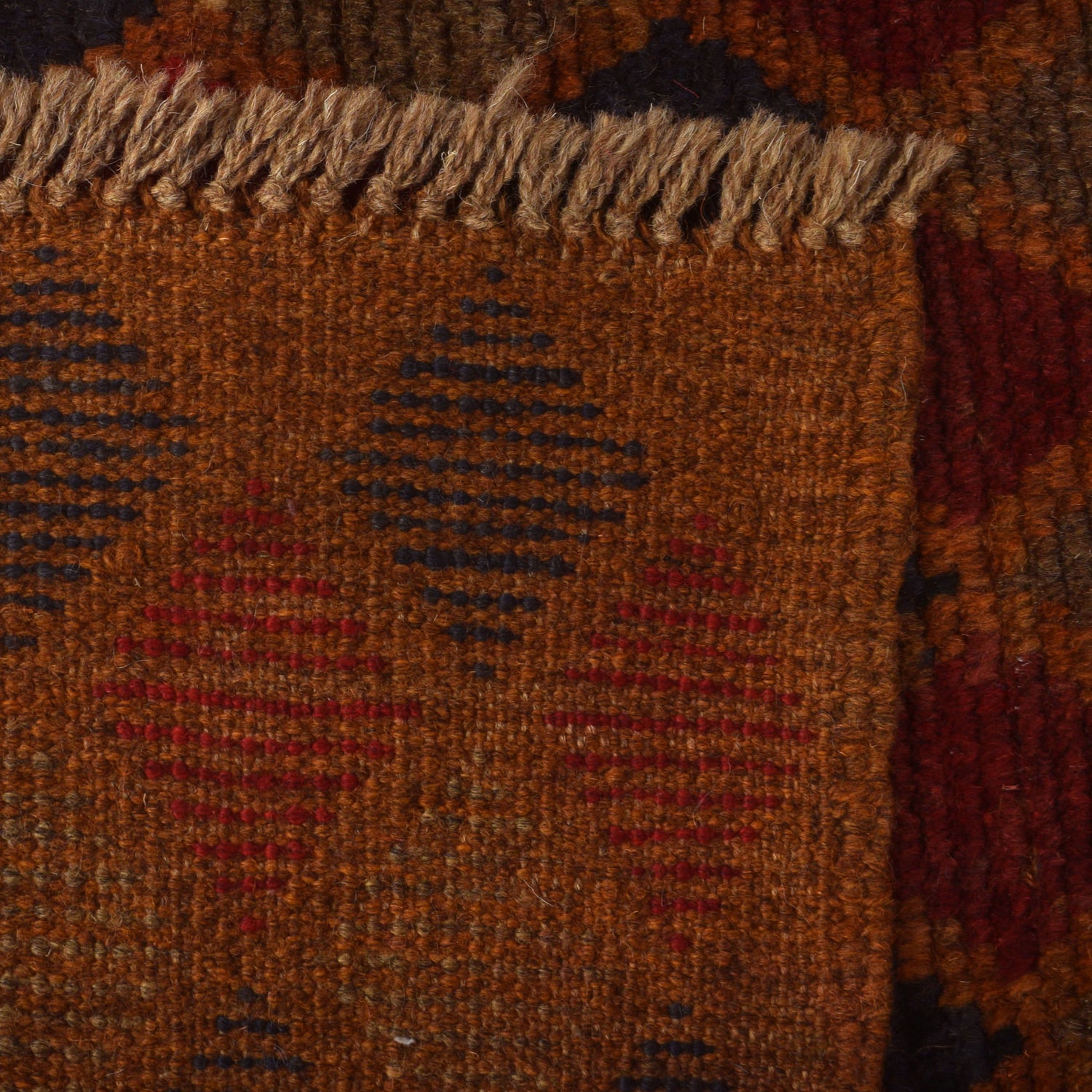 Multi Baluchi Rug 3' 9" x 6' 4" (ft) - No. W27292