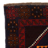 Tribal Baloch Rug 3' 9" x 5' 10" (ft) - No. W27293