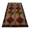 Camel Color Baluchi Rug 3' 11" x 6' 10" (ft) - No. W27301