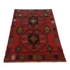 Baluch Short Rug 3' 11" x 5' 9" (ft) - No. W27307