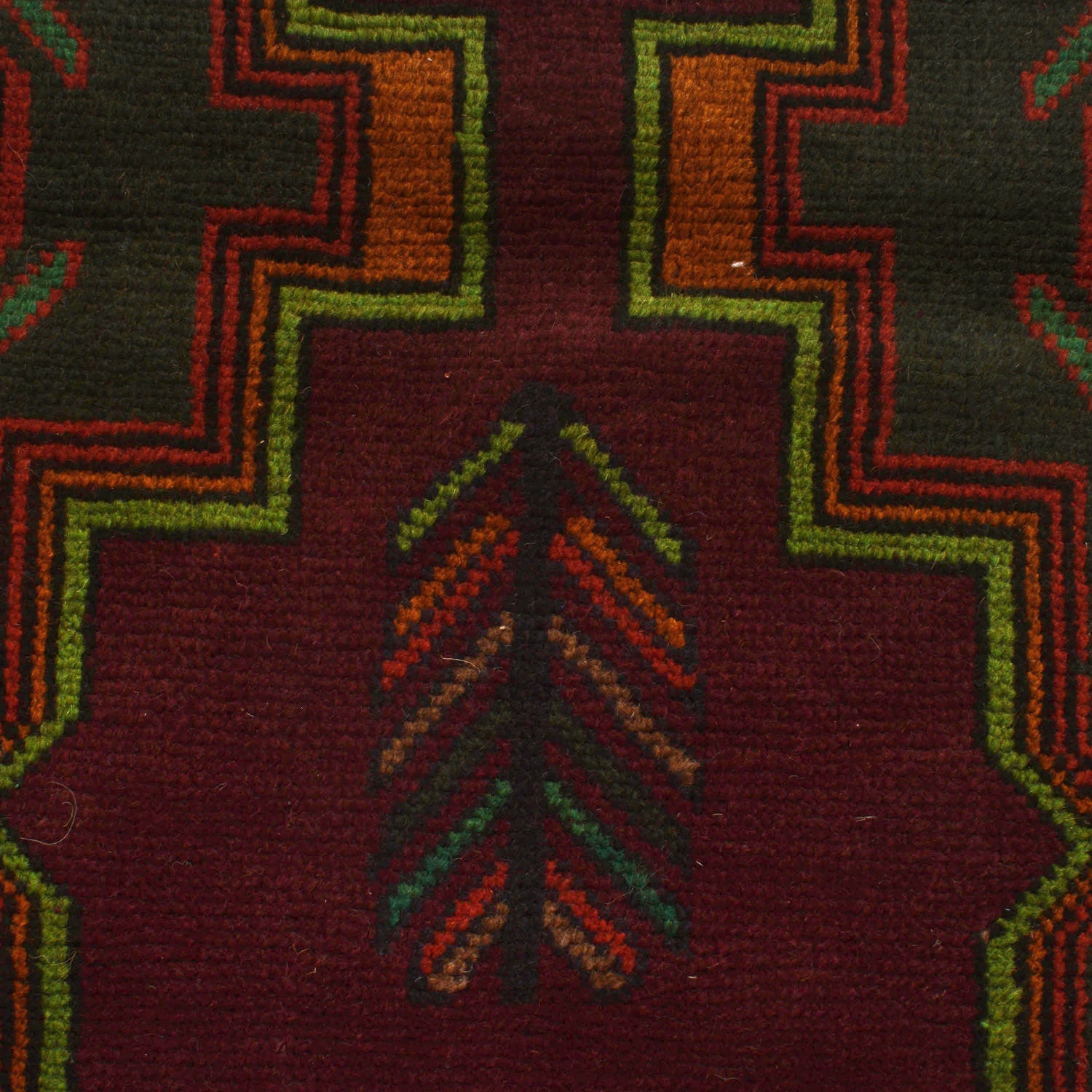 Tribal Baluchi Rug 4' 3" x 6' 0" (ft) - No. W27311