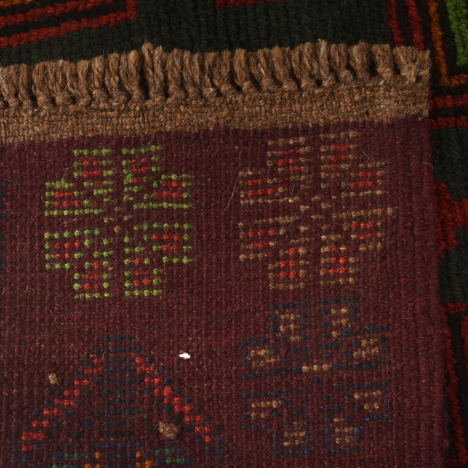 Tribal Baluchi Rug 4' 3" x 6' 0" (ft) - No. W27311