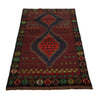 Maroon Baluchi Rug 3' 7" x 6' 2" (ft) - No. W27317