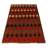 Brown Color Baluchi Rug 3' 9" x 6' 1" (ft) - No. W27328