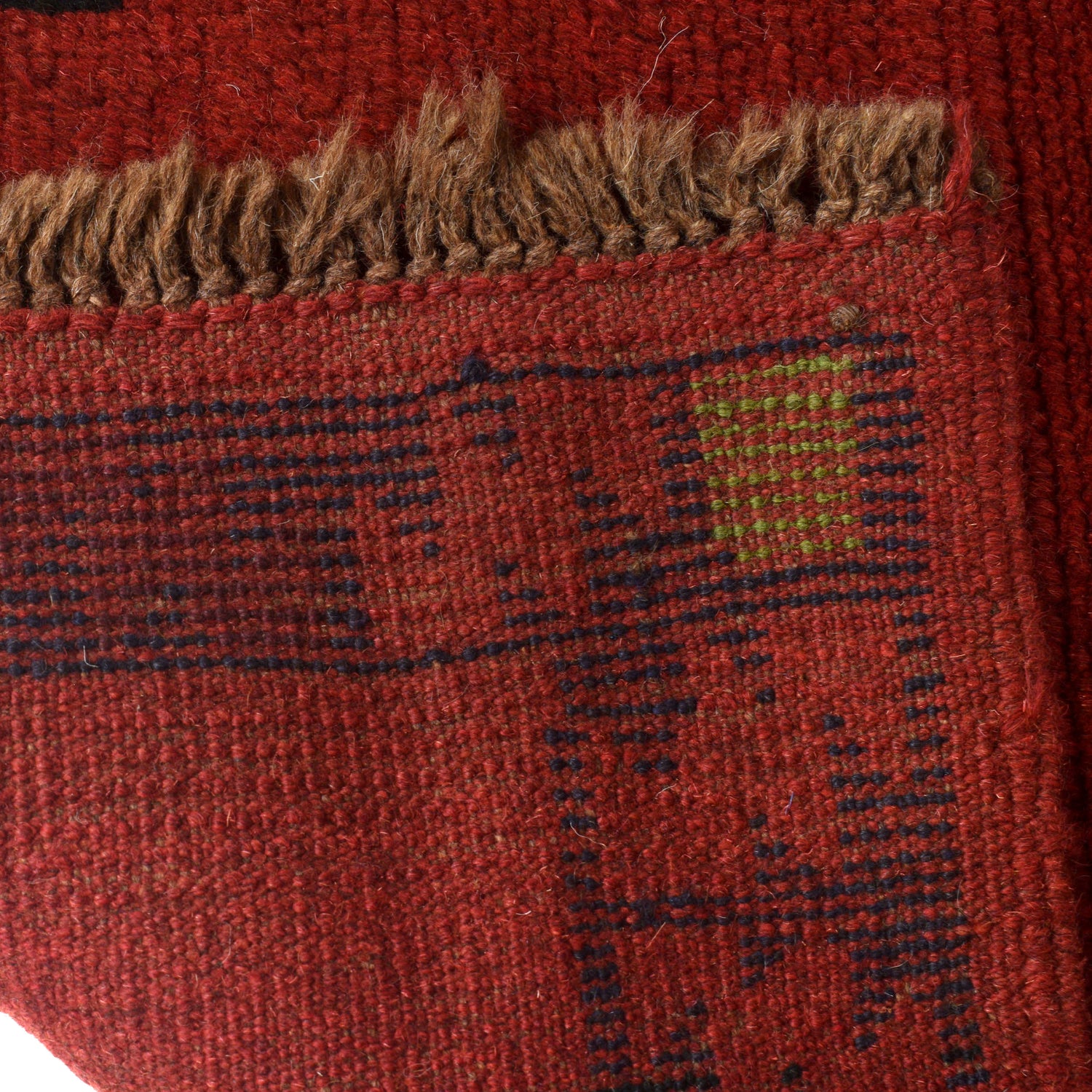 Red Color Baluchi Rug 4' 4" x 6' 2" (ft) - No. W27330