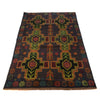 Handmade Baluchi Rug 4' 1" x 6' 3" (ft) - No. W27333