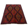 Handmade Baluchi Rug 4' 1" x 5' 11" (ft) - No. W27335