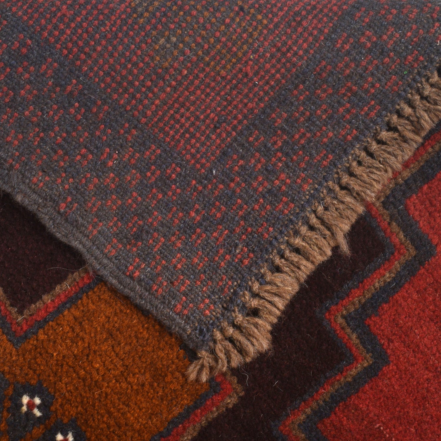 Handmade Baluchi Rug 4' 1" x 5' 11" (ft) - No. W27335