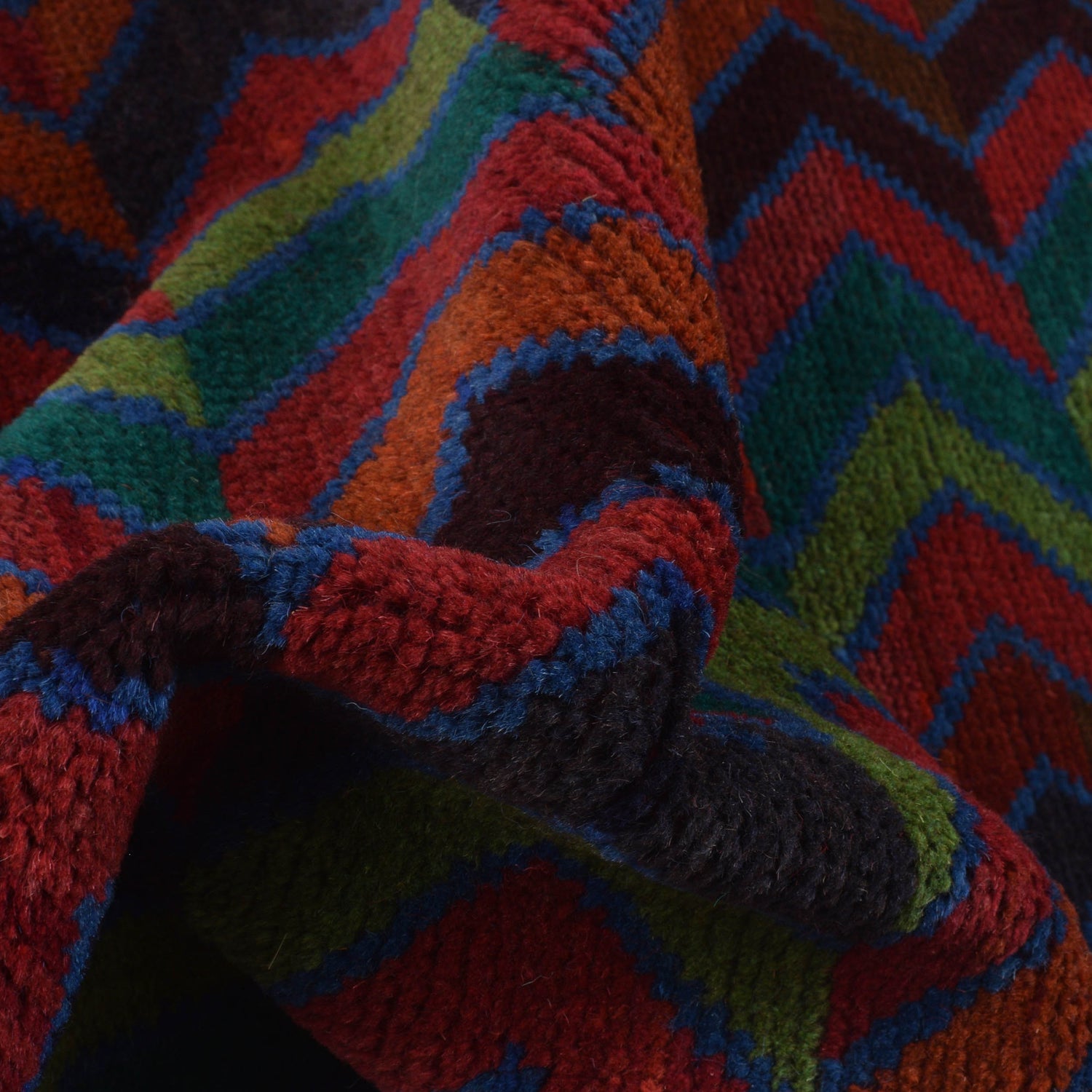 Tribal Baloch Rug 3' 8" x 6' 1" (ft) - No. W27337