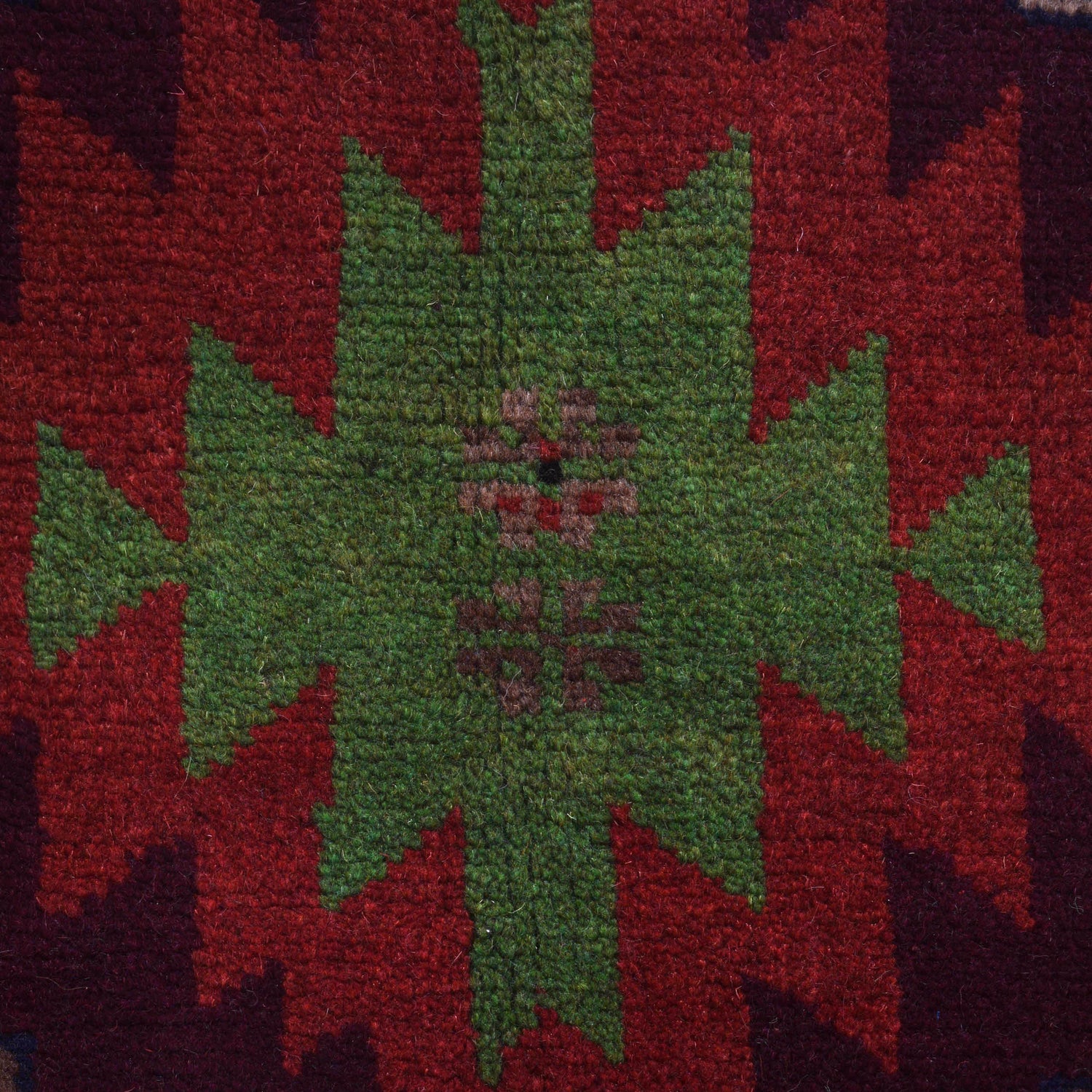 Hand Knotted Baluchi Rug 3' 11" x 6' 2" (ft) - No. W27345