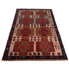 Handmade Baluchi Rug 4' 0" x 6' 7" (ft) - No. W27347