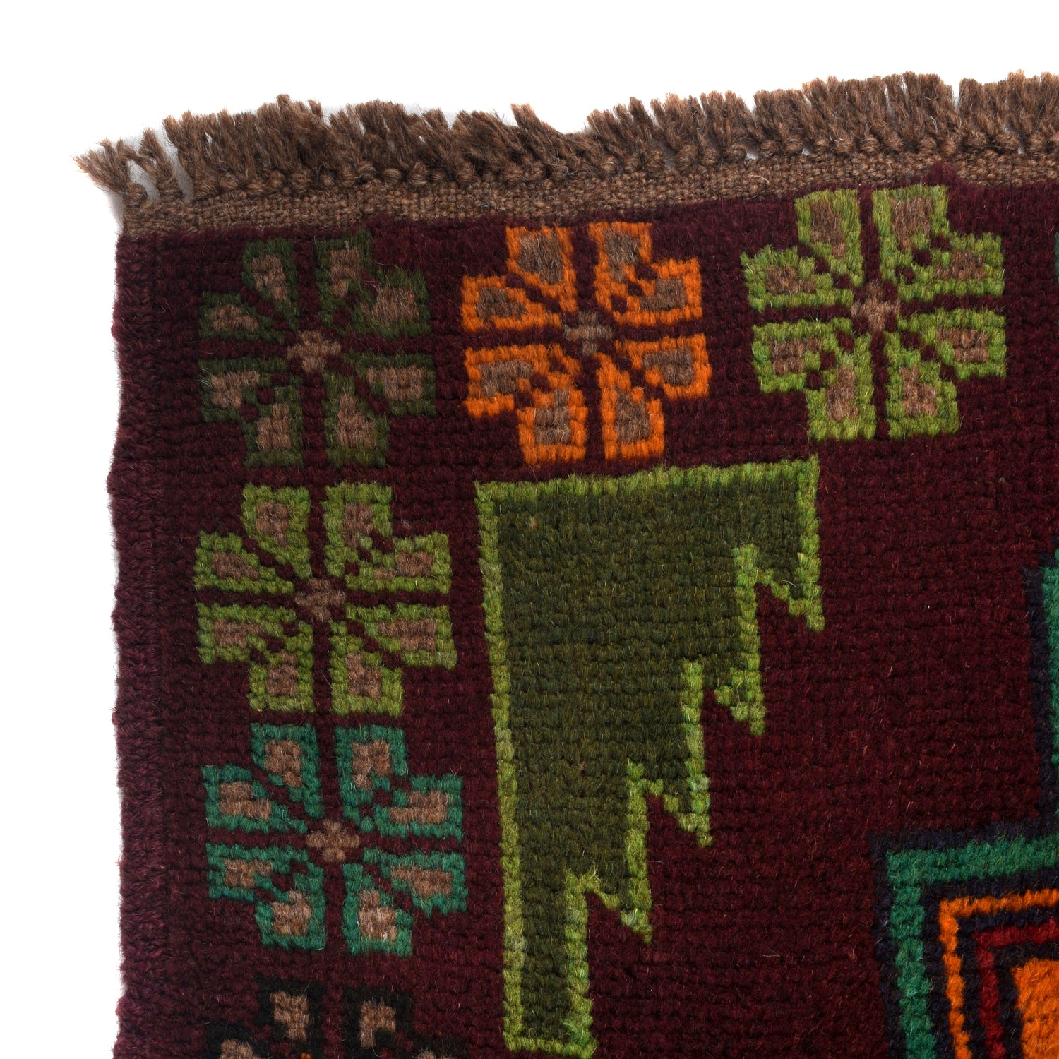 Handmade Baluchi Rug 4' 0" x 6' 0" (ft) - No. W27354