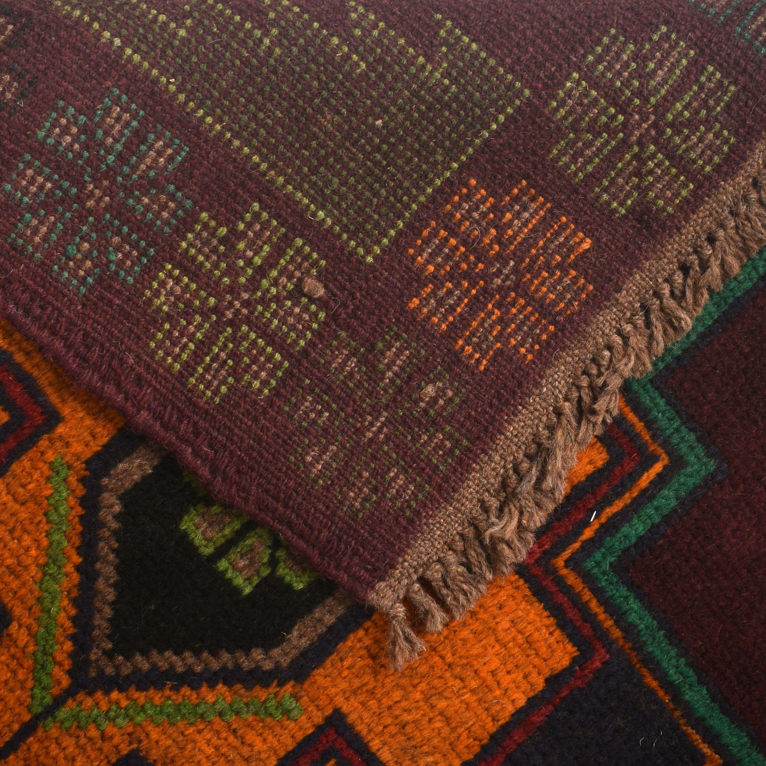 Handmade Baluchi Rug 4' 0" x 6' 0" (ft) - No. W27354