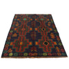 Dark Blue Baluchi Rug 4' 3" x 6' 0" (ft) - No. W27359