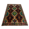 Camel Brown Color Baluchi Rug 3' 8" x 6' 1" (ft) - No. W27364