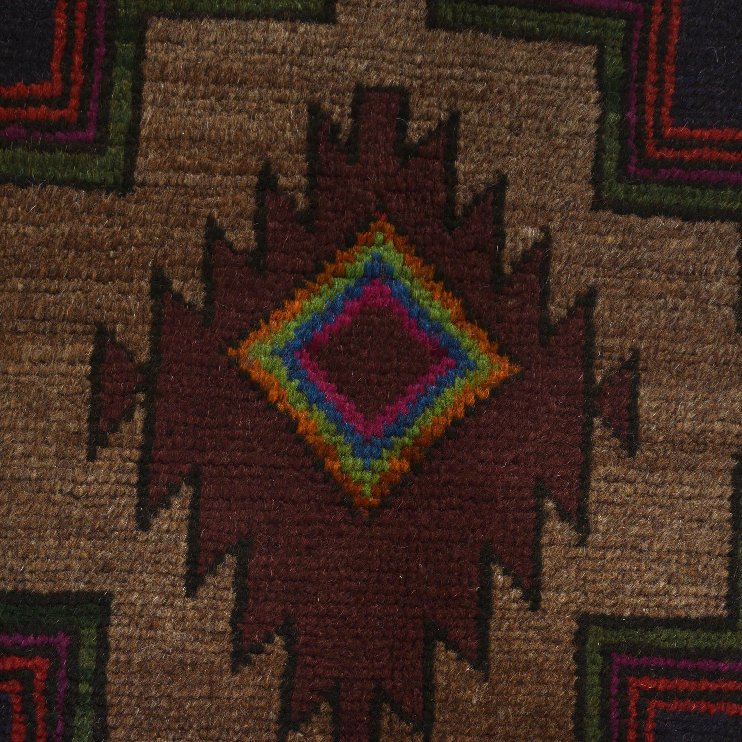 Baluch Short Rug 4' 2" x 6' 1" (ft) - No. W27373