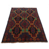 Dark Blue Color Baluchi Rug 3' 11" x 6' 2" (ft) - No. W27378