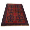 Handmade Baluchi Rug 3' 8" x 5' 9" (ft) - No. W27383