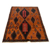 Orange Color Baluchi Rug 3' 10" x 5' 9" (ft) - No. W27386